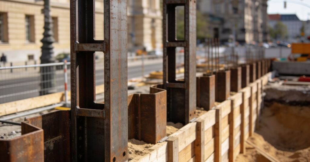 Berliner Verbau: Sicherer Tiefbau für Berlins Bauprojekte erklärt