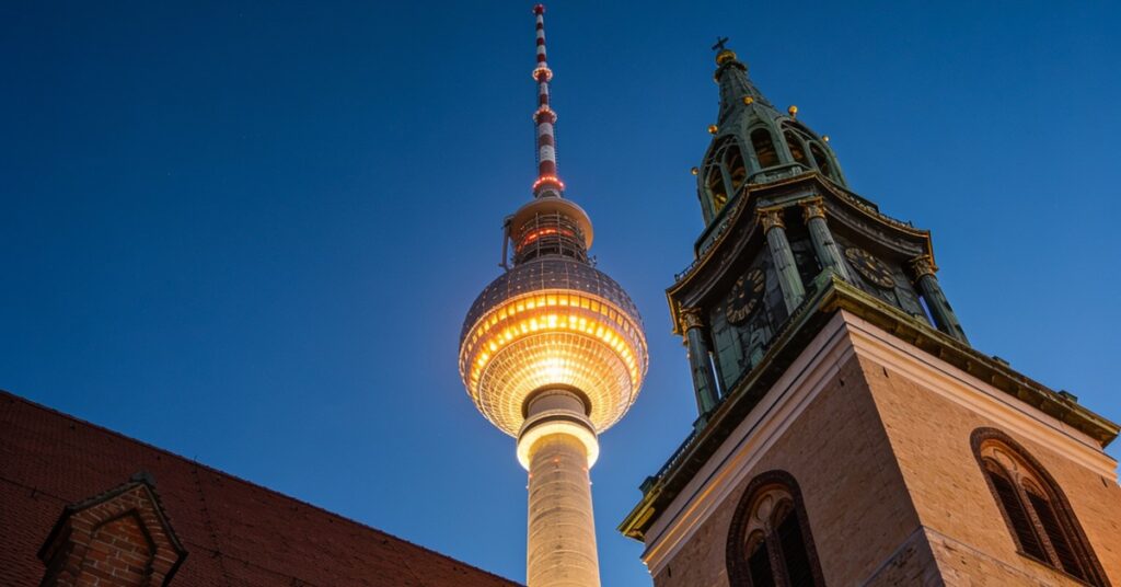 Bilder von Berliner Fernsehturm: Die besten Aussichtspunkte & Motive