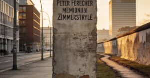 Peter Fechter: Das Schicksal am Berliner Mauerstreifen und sein Vermächtnis